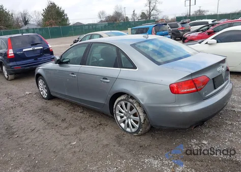 2011 Audi A4 2.0T Premium from USA, damaged, VIN WAUFFAFL5BN020571